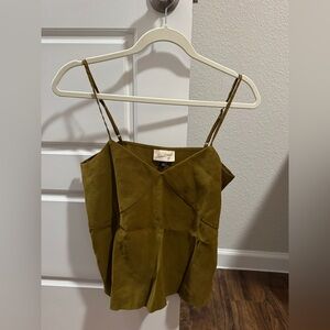 Universal Thread Mustard Camisole Top